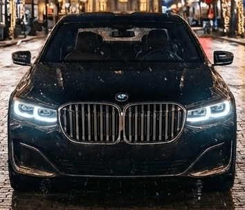 BMW 7 Series executive car service Chicago - seats Up to 3